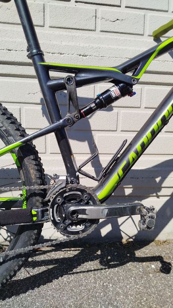 Used Cannondale Habit Shimano Deore XT 2016 Mountainbike, Green — image 3 of 9