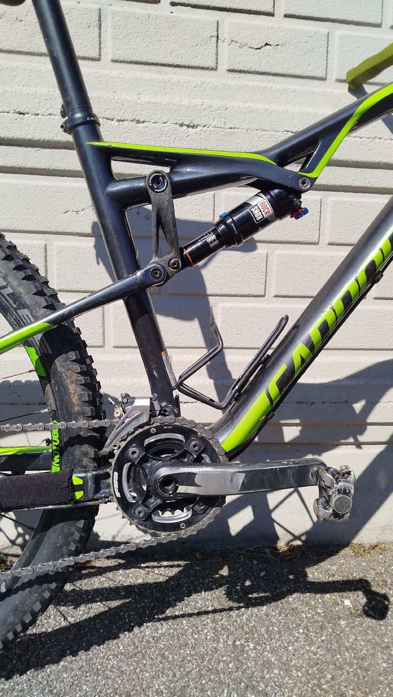 Used Cannondale Habit Shimano Deore XT 2016 Mountainbike, Green — image 3 of 9
