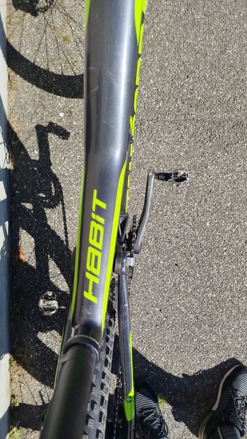 Used Cannondale Habit Shimano Deore XT 2016 Mountainbike, Green — image 5 of 9