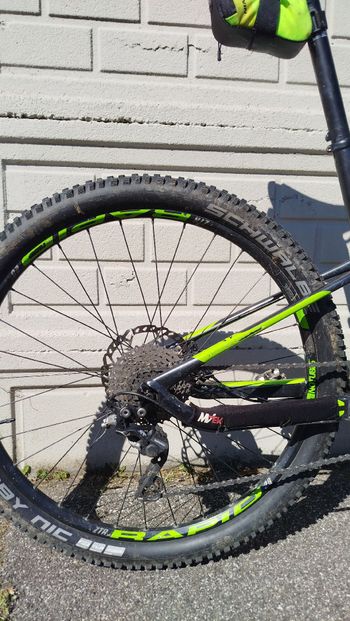 Used Cannondale Habit Shimano Deore XT 2016 Mountainbike, Green — image 4 of 9