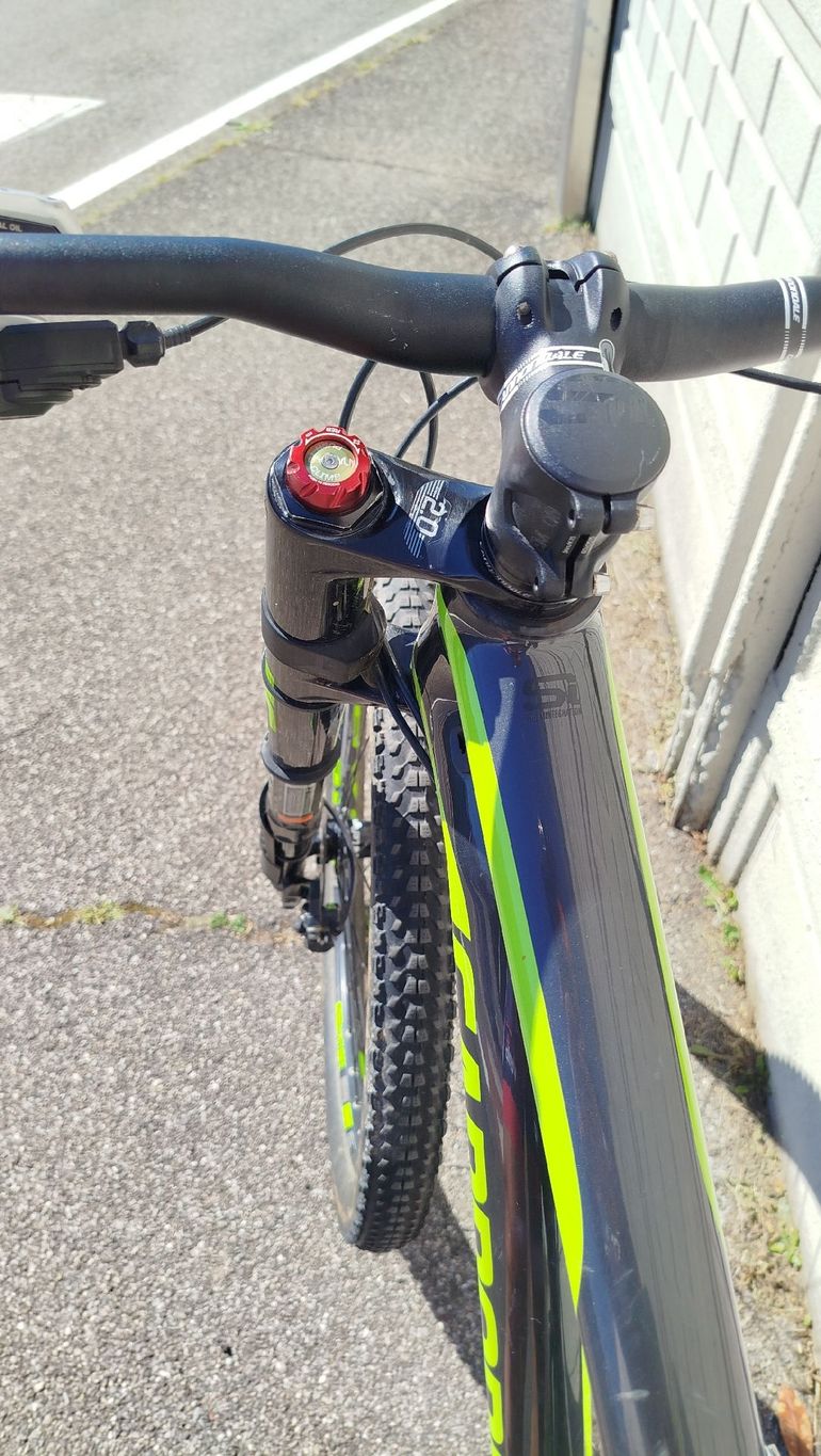 Used Cannondale Habit Shimano Deore XT 2016 Mountainbike, Green — image 9 of 9