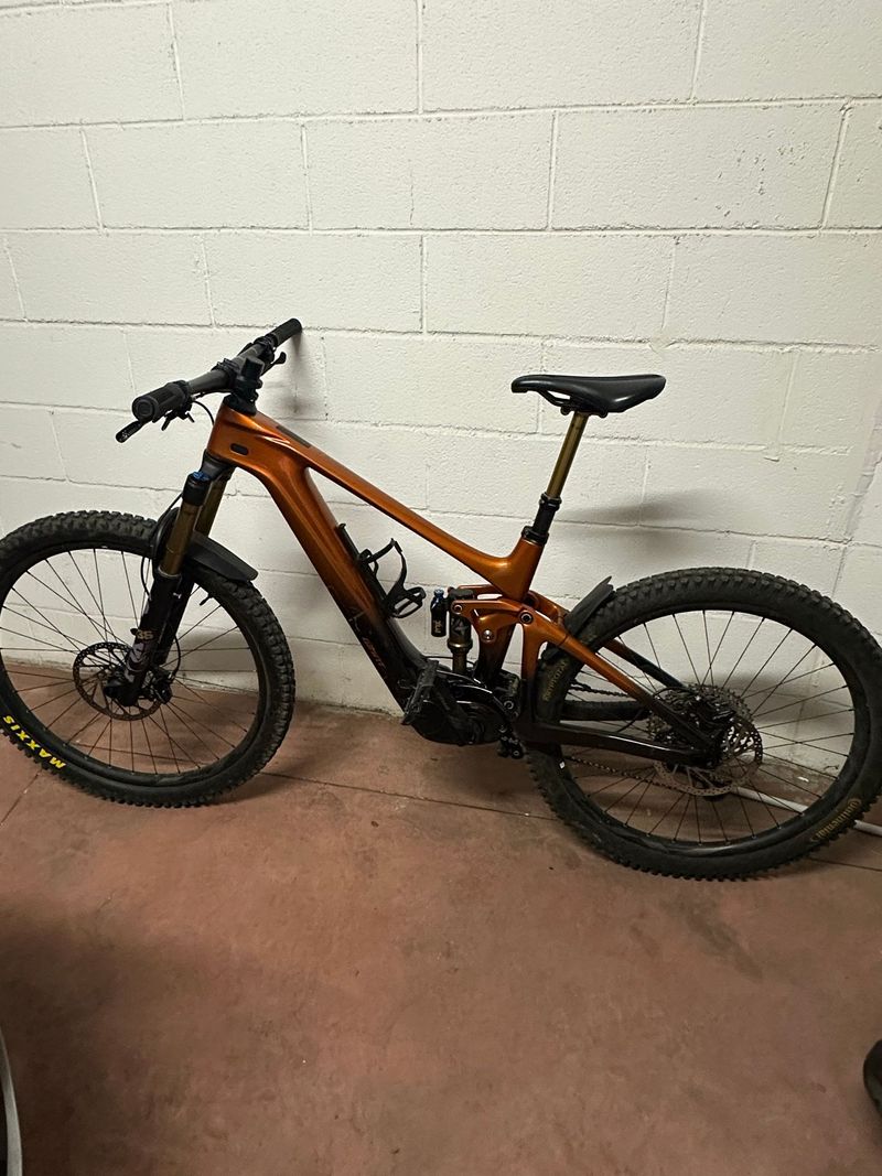 Gebrauchtes Giant Trance X Advanced, E+ Elite 2 2023 2023 Mountainbike, Orange, 29, 27.5 — Bild 1 von 6