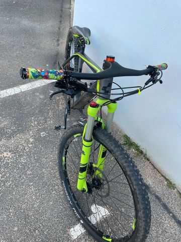 Used Cube MTB 2018 Mountainbike, Light Gray — image 6 of 6