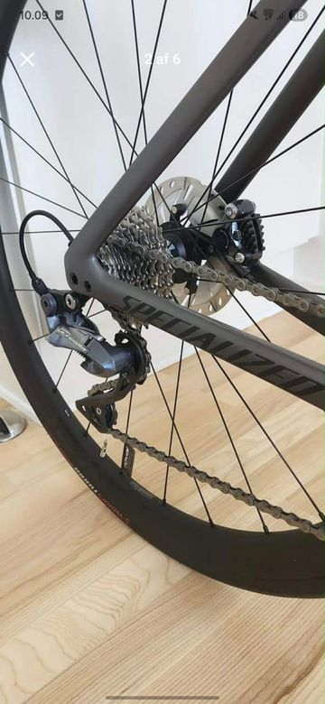 Used Specialized Tarmac Shimano Ultegra 2022 Road & Gravel, Light Gray — image 3 of 3