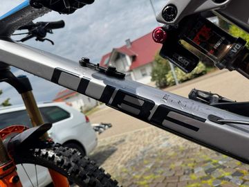 Brugt Cube Stereo 150 C:62 Actionteam 2021 Mountainbike — billede 6 af 7