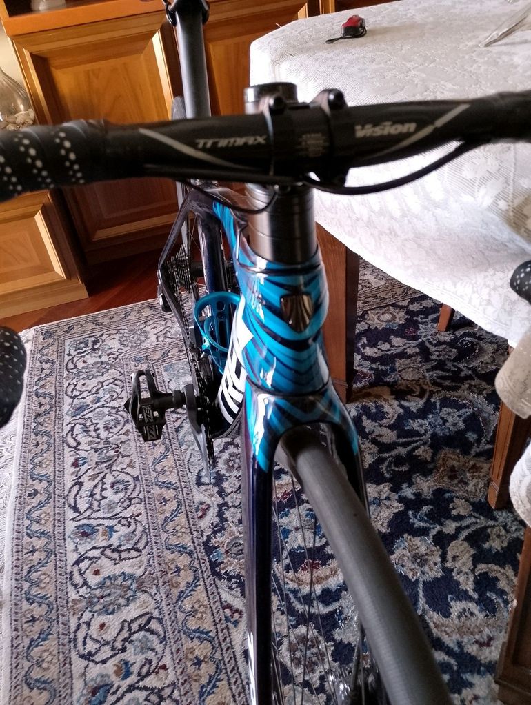 Used trek emonda slr Trek emonda slr Custom Frameset 2022 Road & Gravel, Blue — image 8 of 11