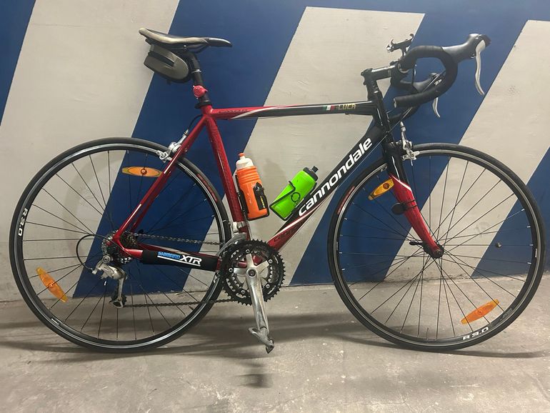 Used Cannondale CAAD Optimo Sora 2018 2018 Road & Gravel, Red — image 1 of 5