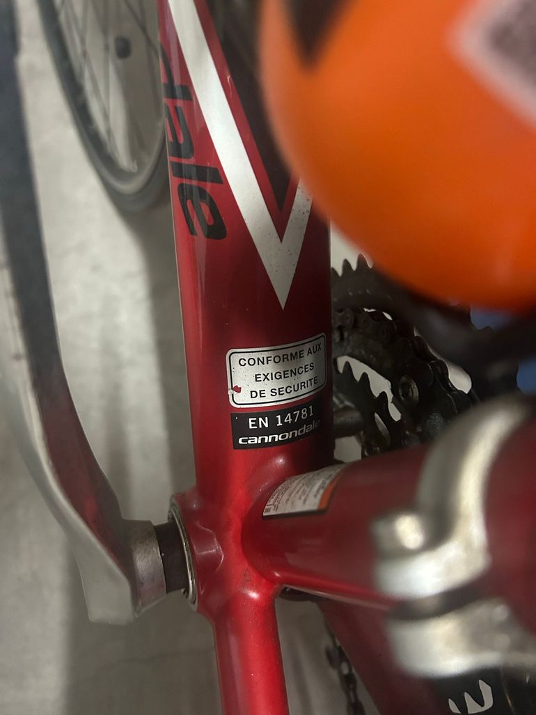 Used Cannondale CAAD Optimo Sora 2018 2018 Road & Gravel, Red — image 5 of 5