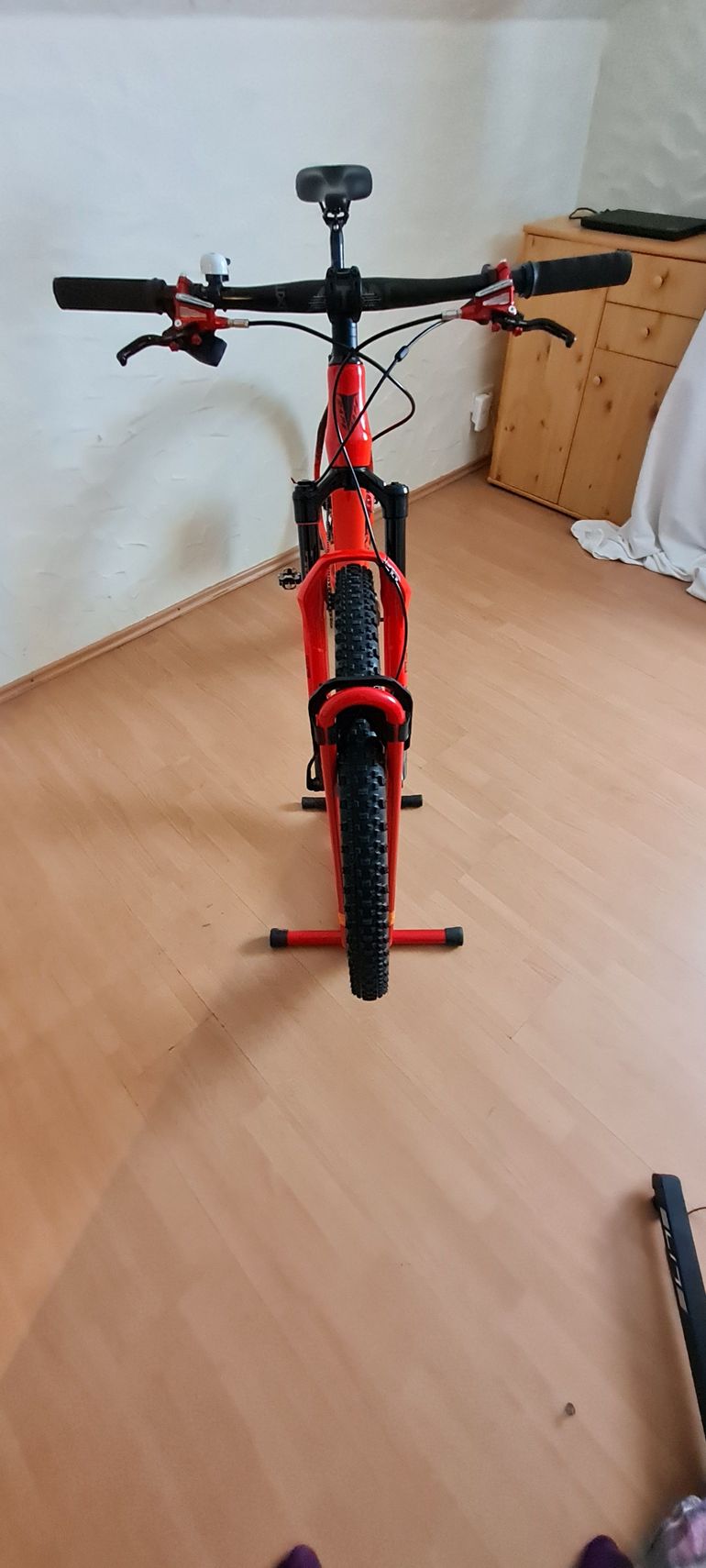 Used Hape Hape Hardtail 2021 Mountainbike, Red — image 5 of 7