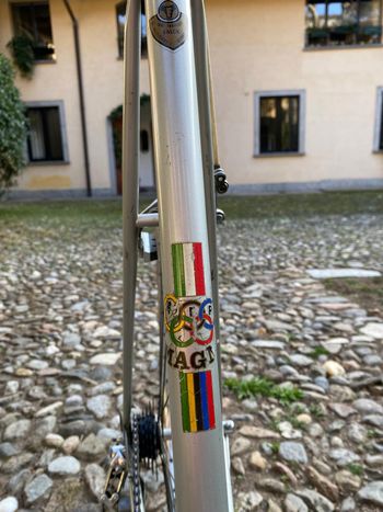 Used MAGNI PEP Bici Storica Del 1979 1972 Road & Gravel, Light Gray — image 3 of 9