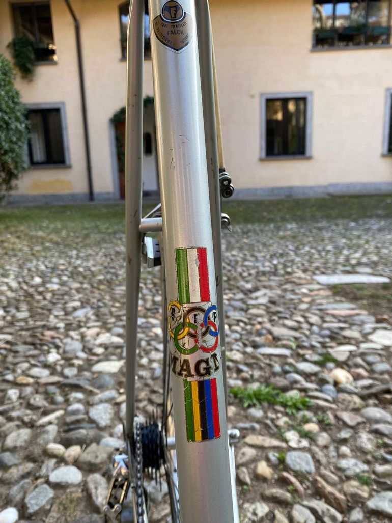 Used MAGNI PEP Bici Storica Del 1979 1972 Road & Gravel, Light Gray — image 3 of 9