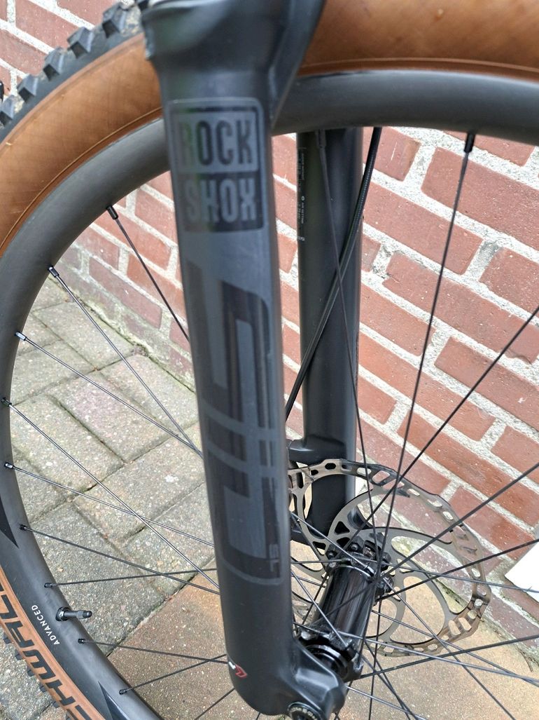 Used CUBE Ams SRAM X01 Eagle AXS 2023 Mountainbike, White — image 9 of 11