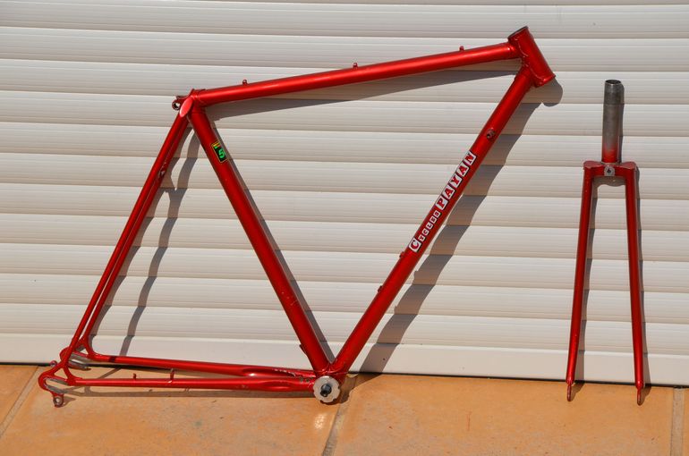 Used Payan Vintage Payan Road/racing Bike Frame And Fork Made From Reynolds 531 Steel. Frameset 1979 Road & Gravel, Red — image 2 of 36