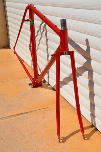 Used Payan Vintage Payan Road/racing Bike Frame And Fork Made From Reynolds 531 Steel. Frameset 1979 Road & Gravel, Red — image 3 of 36