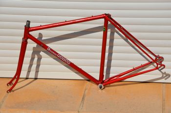 Used Payan Vintage Payan Road/racing Bike Frame And Fork Made From Reynolds 531 Steel. Frameset 1979 Road & Gravel, Red — image 21 of 36