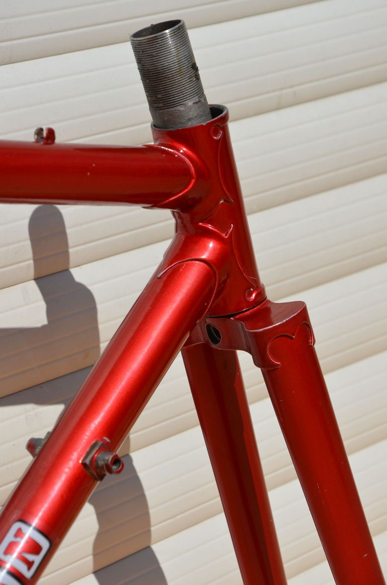 Used Payan Vintage Payan Road/racing Bike Frame And Fork Made From Reynolds 531 Steel. Frameset 1979 Road & Gravel, Red — image 16 of 36