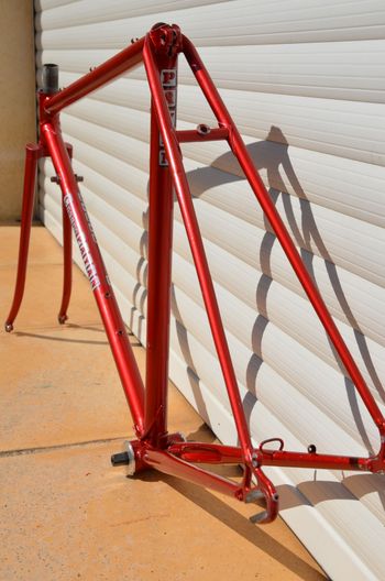 Used Payan Vintage Payan Road/racing Bike Frame And Fork Made From Reynolds 531 Steel. Frameset 1979 Road & Gravel, Red — image 31 of 36
