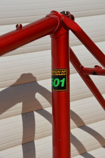 Used Payan Vintage Payan Road/racing Bike Frame And Fork Made From Reynolds 531 Steel. Frameset 1979 Road & Gravel, Red — image 24 of 36