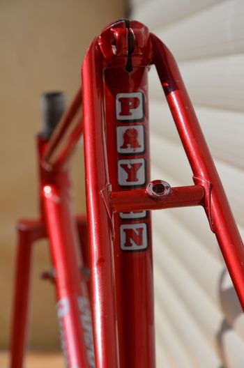 Used Payan Vintage Payan Road/racing Bike Frame And Fork Made From Reynolds 531 Steel. Frameset 1979 Road & Gravel, Red — image 32 of 36