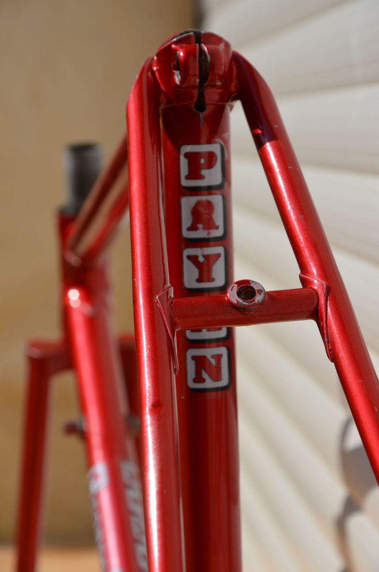 Used Payan Vintage Payan Road/racing Bike Frame And Fork Made From Reynolds 531 Steel. Frameset 1979 Road & Gravel, Red — image 32 of 36