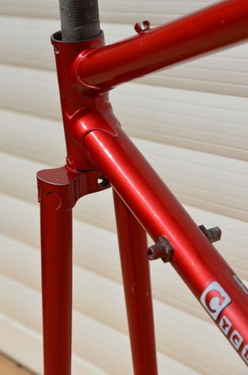 Used Payan Vintage Payan Road/racing Bike Frame And Fork Made From Reynolds 531 Steel. Frameset 1979 Road & Gravel, Red — image 34 of 36