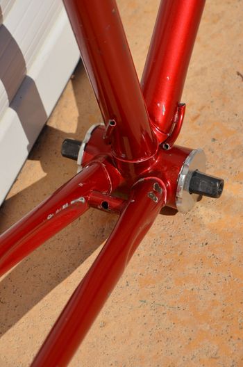 Used Payan Vintage Payan Road/racing Bike Frame And Fork Made From Reynolds 531 Steel. Frameset 1979 Road & Gravel, Red — image 15 of 36