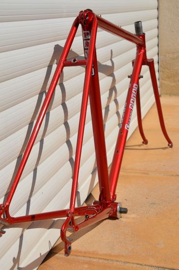 Used Payan Vintage Payan Road/racing Bike Frame And Fork Made From Reynolds 531 Steel. Frameset 1979 Road & Gravel, Red — image 13 of 36