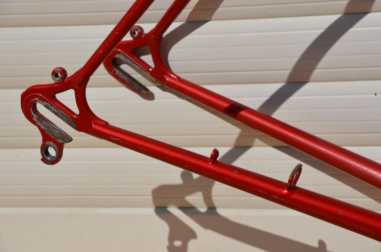 Used Payan Vintage Payan Road/racing Bike Frame And Fork Made From Reynolds 531 Steel. Frameset 1979 Road & Gravel, Red — image 9 of 36