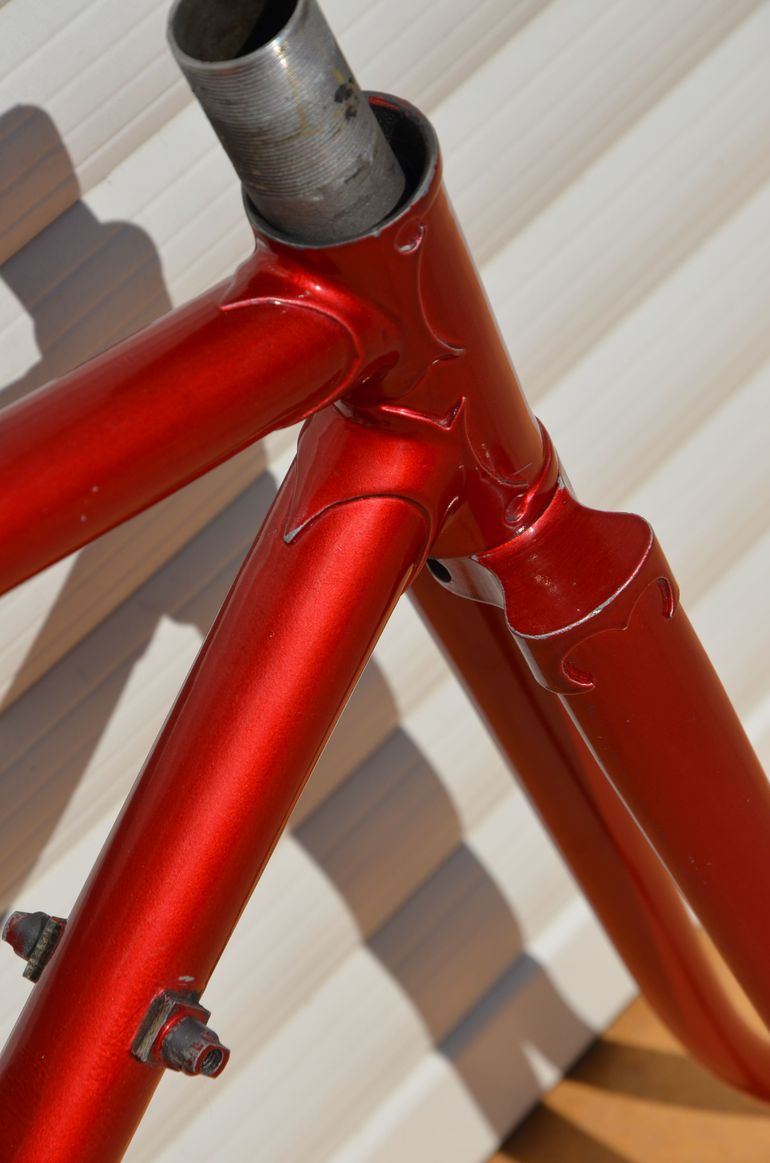 Used Payan Vintage Payan Road/racing Bike Frame And Fork Made From Reynolds 531 Steel. Frameset 1979 Road & Gravel, Red — image 17 of 36