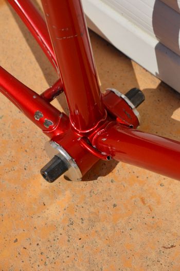 Used Payan Vintage Payan Road/racing Bike Frame And Fork Made From Reynolds 531 Steel. Frameset 1979 Road & Gravel, Red — image 8 of 36