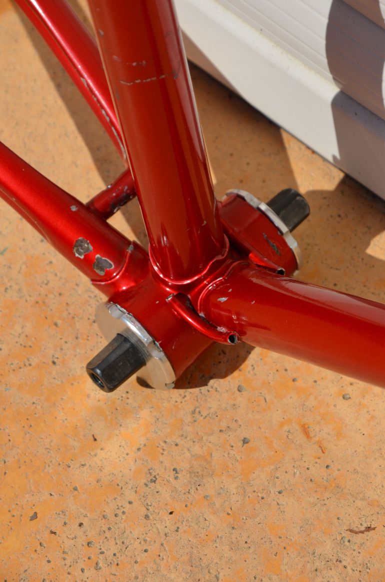 Used Payan Vintage Payan Road/racing Bike Frame And Fork Made From Reynolds 531 Steel. Frameset 1979 Road & Gravel, Red — image 8 of 36