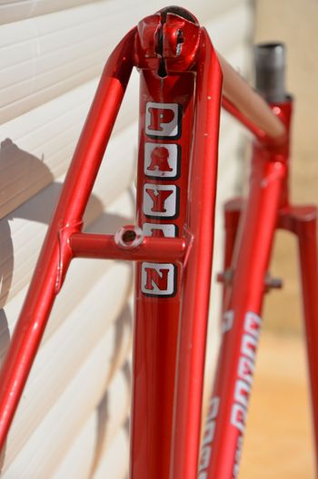 Used Payan Vintage Payan Road/racing Bike Frame And Fork Made From Reynolds 531 Steel. Frameset 1979 Road & Gravel, Red — image 14 of 36
