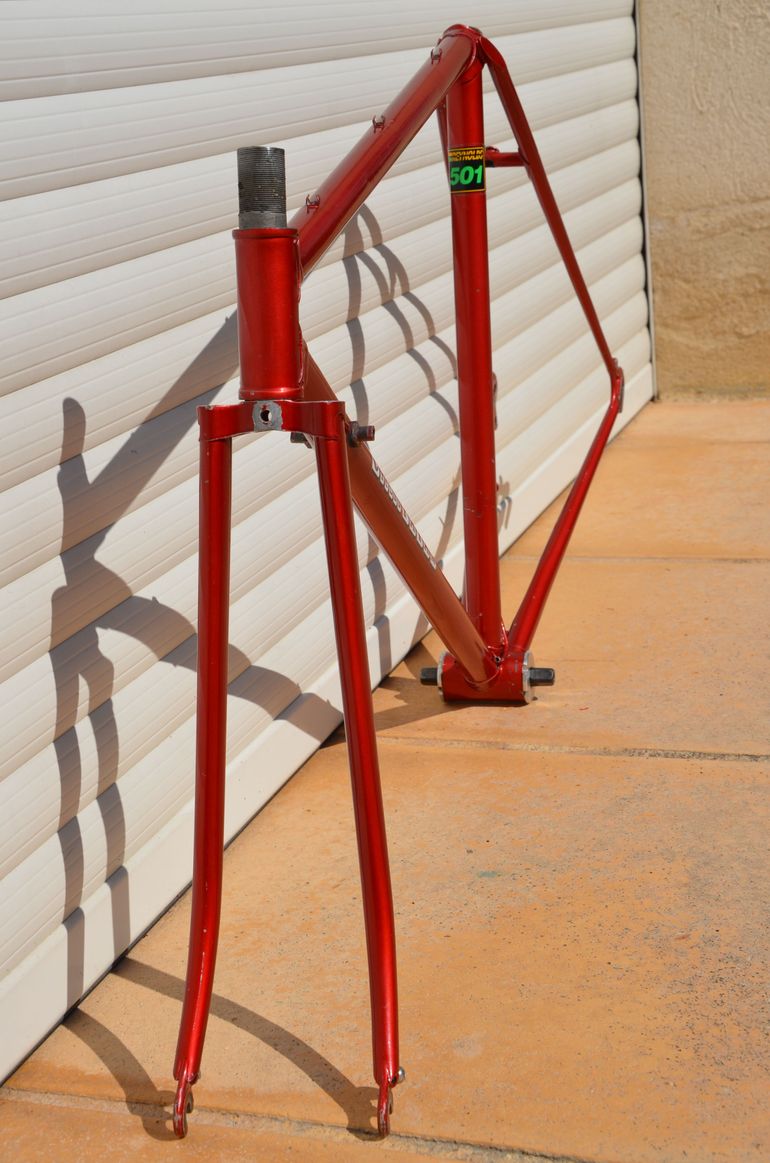 Used Payan Vintage Payan Road/racing Bike Frame And Fork Made From Reynolds 531 Steel. Frameset 1979 Road & Gravel, Red — image 22 of 36