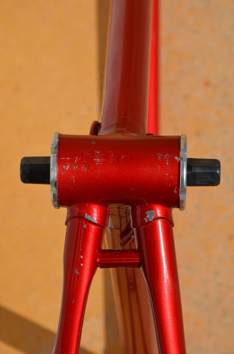 Used Payan Vintage Payan Road/racing Bike Frame And Fork Made From Reynolds 531 Steel. Frameset 1979 Road & Gravel, Red — image 36 of 36