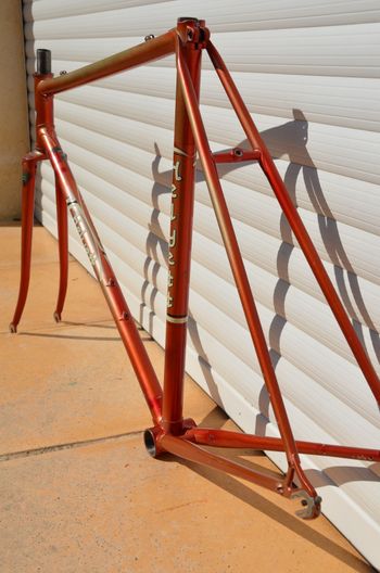 Used Helyett Vintage French Helyett Spéciale Road Bike Frame And Fork Made From Full Reynolds 531 Steel Tubing. Frameset 1981 Road & Gravel, Red — image 33 of 41