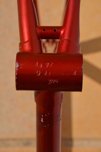 Used Helyett Vintage French Helyett Spéciale Road Bike Frame And Fork Made From Full Reynolds 531 Steel Tubing. Frameset 1981 Road & Gravel, Red — image 41 of 41