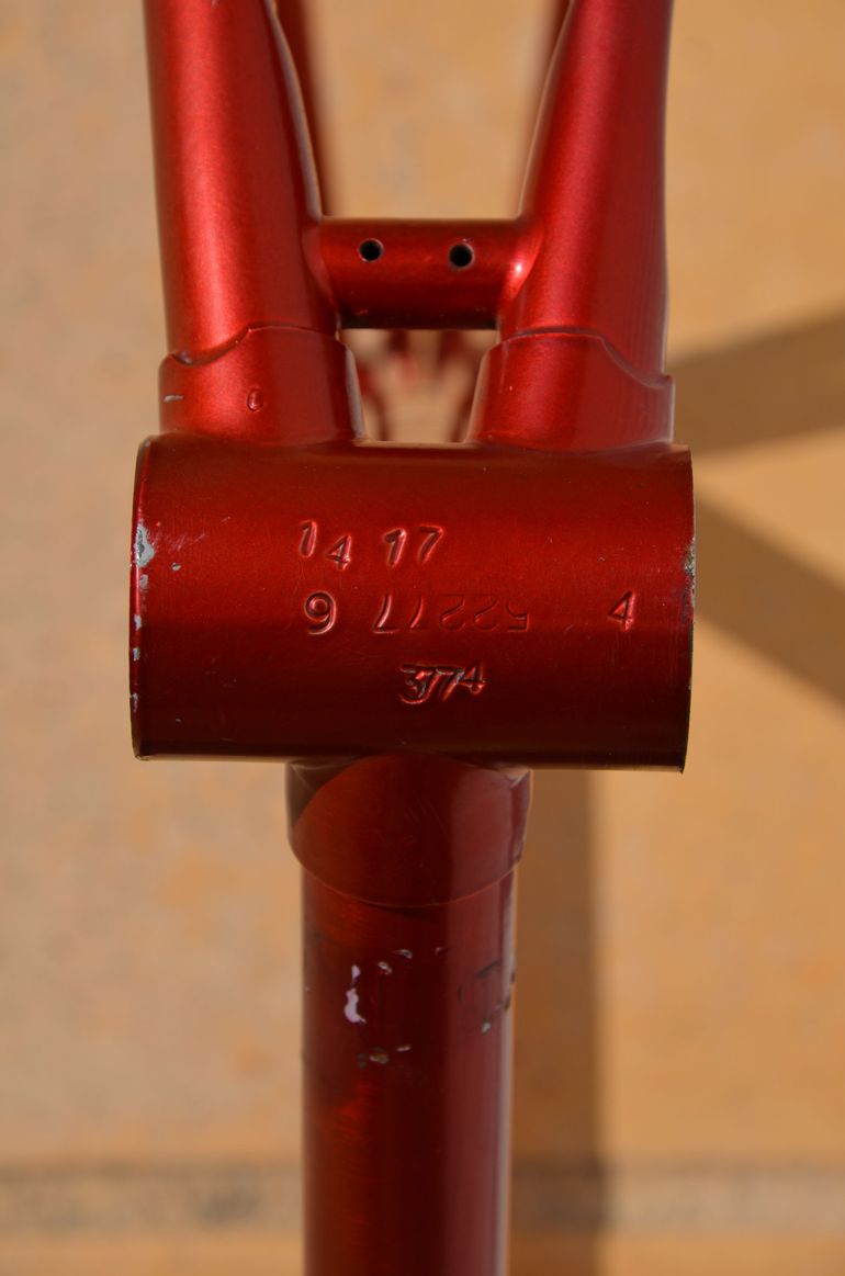 Used Helyett Vintage French Helyett Spéciale Road Bike Frame And Fork Made From Full Reynolds 531 Steel Tubing. Frameset 1981 Road & Gravel, Red — image 41 of 41