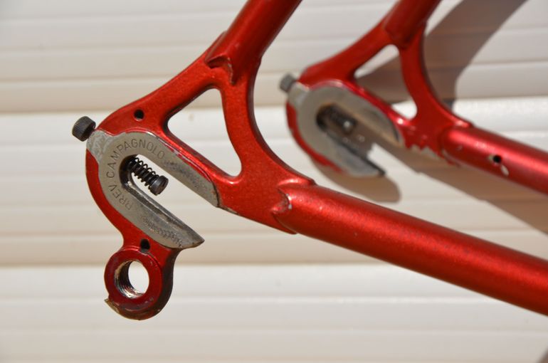 Used Helyett Vintage French Helyett Spéciale Road Bike Frame And Fork Made From Full Reynolds 531 Steel Tubing. Frameset 1981 Road & Gravel, Red — image 10 of 41