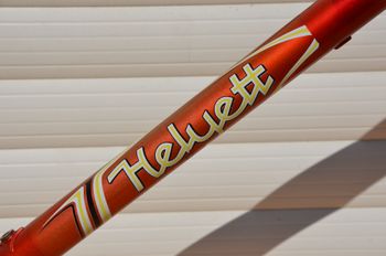 Used Helyett Vintage French Helyett Spéciale Road Bike Frame And Fork Made From Full Reynolds 531 Steel Tubing. Frameset 1981 Road & Gravel, Red — image 7 of 41