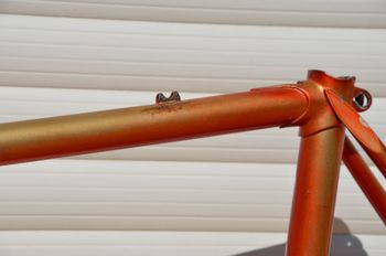 Used Helyett Vintage French Helyett Spéciale Road Bike Frame And Fork Made From Full Reynolds 531 Steel Tubing. Frameset 1981 Road & Gravel, Red — image 26 of 41