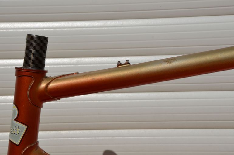 Used Helyett Vintage French Helyett Spéciale Road Bike Frame And Fork Made From Full Reynolds 531 Steel Tubing. Frameset 1981 Road & Gravel, Red — image 27 of 41