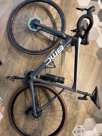 Used BMC Teammachine SLR ONE 2021 2021 Road & Gravel, Hellgrau — image 2 of 5