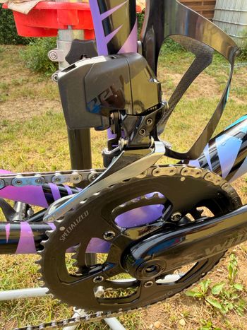 Gebrauchtes Specialized Tarmac S-WORKS 2023 Road & Gravel, Violett — Bild 13 von 19