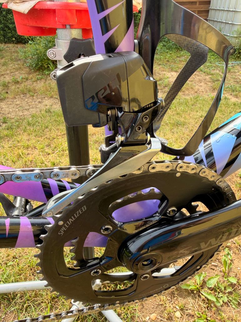 Gebrauchtes Specialized Tarmac S-WORKS 2023 Road & Gravel, Violett — Bild 13 von 19