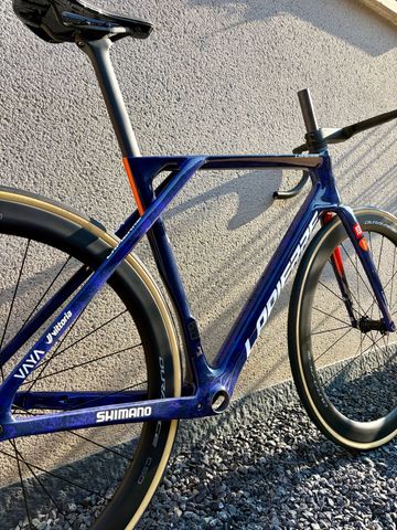 Used Lapierre Xelius DRS 9.0 2025 Frameset 2025 Road & Gravel, Blue — image 2 of 6
