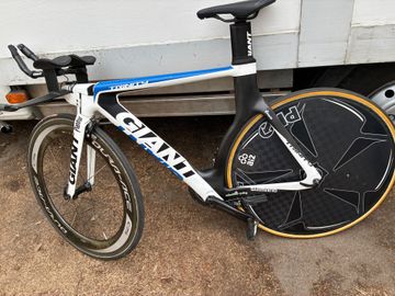 Used Giant Trinity Advanced SL 0 2014 2014 Road & Gravel, White — image 2 of 5