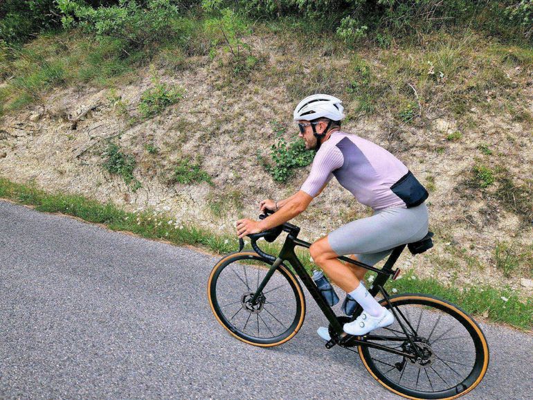 Used CUBE LITENING AIR C:68X, SLT 2025 Frameset 2025 Road & Gravel, Green — image 6 of 7