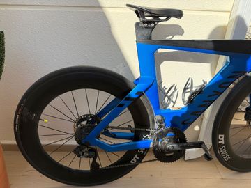 Gebrauchtes Canyon Speedmax CFR Disc Di2 2022 2022 Road & Gravel, Blau — Bild 19 von 25