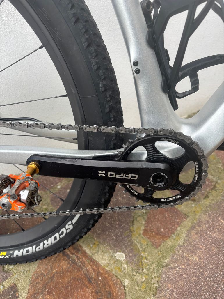 Used Lee Cougan Rampage SRAM Force eTap AXS 2022 Mountainbike, Hellgrau — image 8 of 12