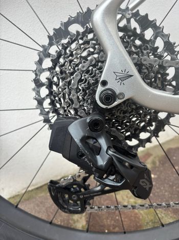 Used Lee Cougan Rampage SRAM Force eTap AXS 2022 Mountainbike, Hellgrau — image 9 of 12